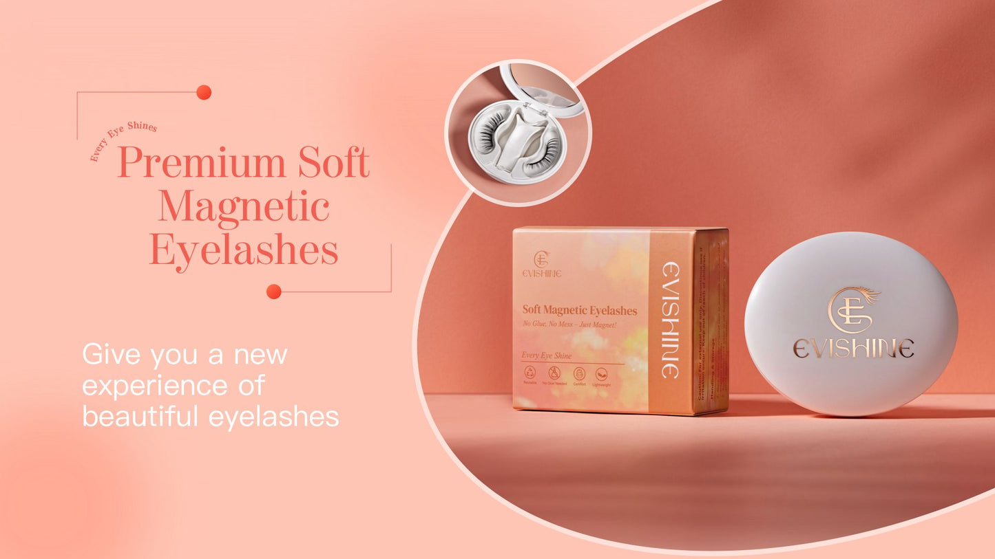 EviShine Magnetic Eyelashes Set - Moon Kiss